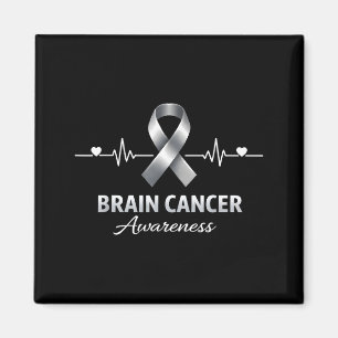 Support squad brain cancer awareness brain tumour magnet