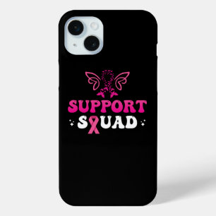 support squad breast cancer awareness iPhone 15 mini case