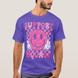 Support Squad Breast Cancer Awareness friends gift T-Shirt