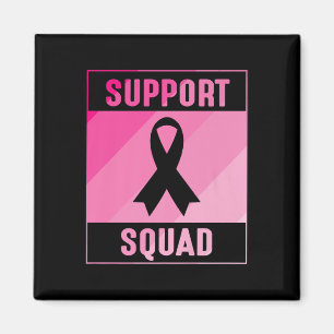 Support Squad Breast Cancer Awareness Premium Magnet