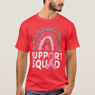 Support Squad Breast Cancer Awareness Survivor Pin T-Shirt