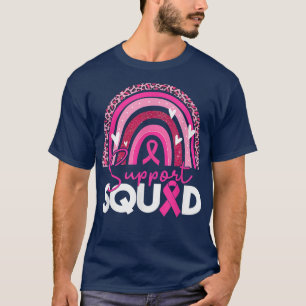 Support Squad Breast Cancer Awareness Survivor Pin T-Shirt