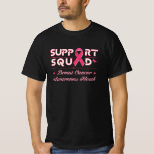 Support Squad-Breast Cancer  Awareness T-shirt