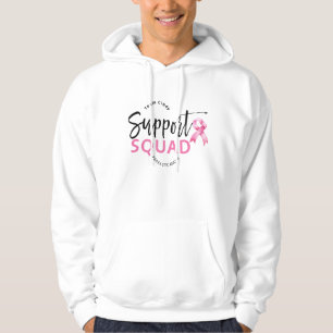 Support Squad Breast Cancer Pink Ribbon Hoodie