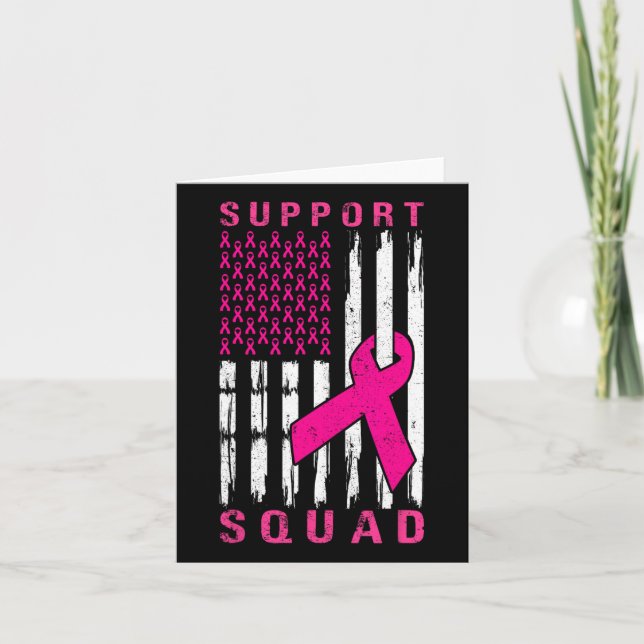 Support Squad Breast Cancer – Pink Support Squad 1 Card (Front)