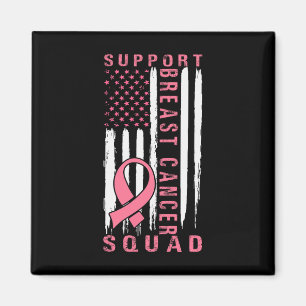 Support Squad Breast Cancer – Pink Support Squad Magnet