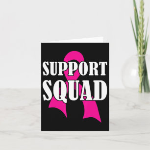 Support Squad Breast Cancer - Support Squad Card