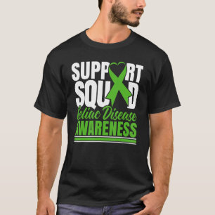 Support Squad Celiac Disease Awareness Gluten Free T-Shirt