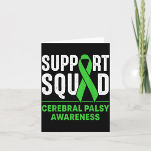 Support Squad Cerebral Palsy Awareness Month CP Card