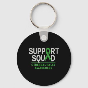 Support Squad Cerebral Palsy Awareness Month Cp Gr Key Ring