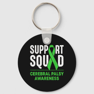 Support Squad Cerebral Palsy Awareness Month CP Key Ring