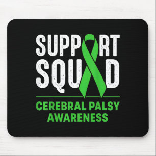 Support Squad Cerebral Palsy Awareness Month CP Mouse Pad