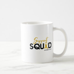 Support Squad - Childhood Cancer Awareness 1  Coffee Mug
