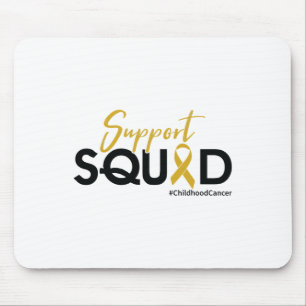 Support Squad - Childhood Cancer Awareness 1 Mouse Pad