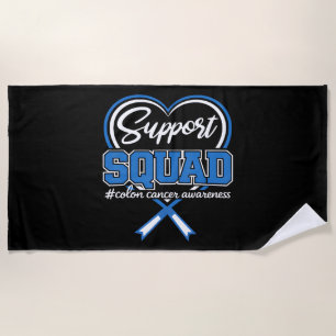 Support Squad Colon Beach Towel