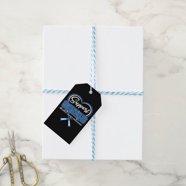 Support Squad Colon Gift Tags (With Twine)