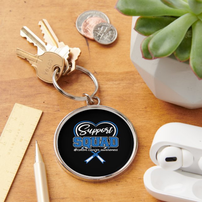 Support Squad Colon Key Ring (Desk)