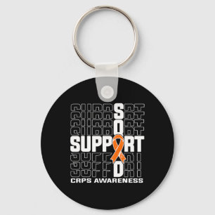 Support Squad Crps Awareness Key Ring