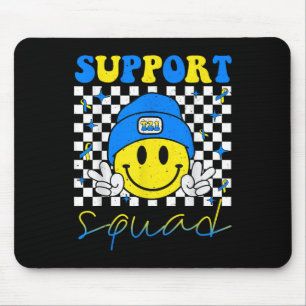 Support Squad Down Syndrome Awareness Day Groovy Mouse Pad