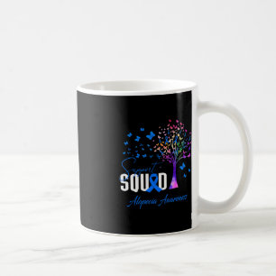 Support Squad For Alopecia Awareness Coffee Mug
