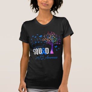 Support Squad For Als Awareness  T-Shirt