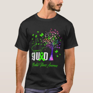 Support Squad For Mental Illness Awareness T-Shirt