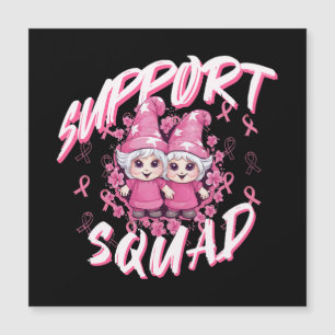 Support Squad Gnome Warrior Breast Cancer Awarenes