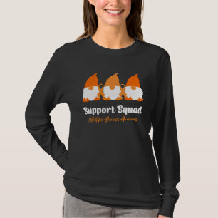 Support Squad Gnomes Multiple Sclerosis Awareness T-Shirt