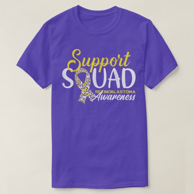Support Squad I Childhood Retina Cancer I Retinobl T-Shirt (Design Front)