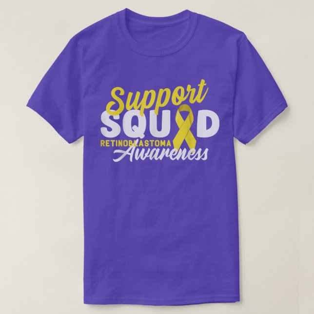 Support Squad I Childhood Retina Cancer I Retinobl T-Shirt (Design Front)
