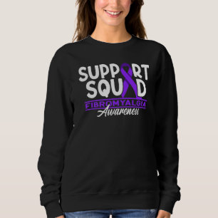 Support Squad I Chronic Pain Response Fibromyalgia Sweatshirt