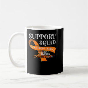 Support Squad I ED MS Multiple Sclerosis Awareness Coffee Mug
