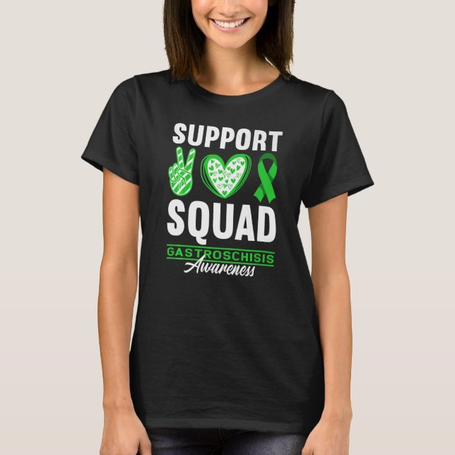 Support Squad I Intestines Birth Defect I Gastrosc T-Shirt (Front)