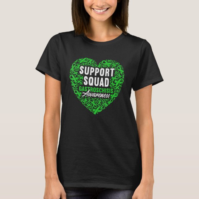 Support Squad I Intestines Birth Defect I Gastrosc T-Shirt (Front)
