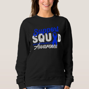 Support Squad I Me Cfs Myalgic Encephalomyelitis Sweatshirt