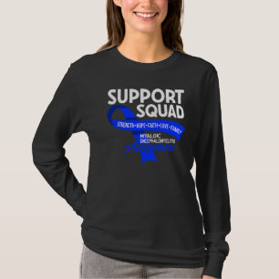 Support Squad I Me Cfs Myalgic Encephalomyelitis T-Shirt