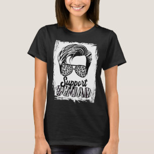 Support Squad I Zebra Ribbon I Ehlers Danlos Syndr T-Shirt