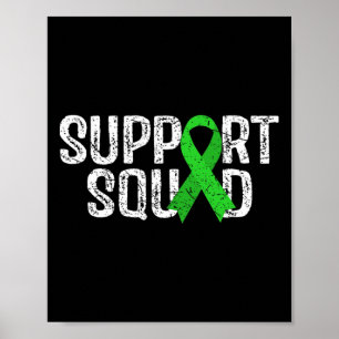 Support Squad Kidney Disease Awareness  Poster
