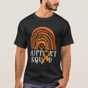 Support Squad Leopard Rainbow Multiple Sclerosis A T-Shirt