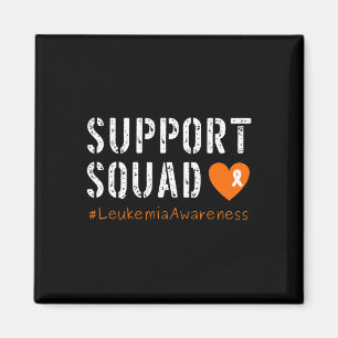Support Squad Leukaemia Awareness 1 Magnet