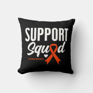 Support Squad Leukaemia Awareness Cushion