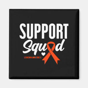 Support Squad Leukaemia Awareness Performance Magnet