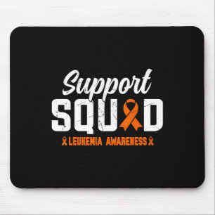 Support Squad Leukaemia Blood Cancer Awareness Ora Mouse Pad