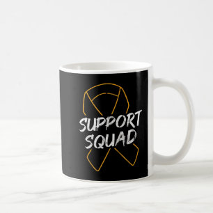 Support Squad Leukaemia Cancer Leukaemia Awareness Coffee Mug