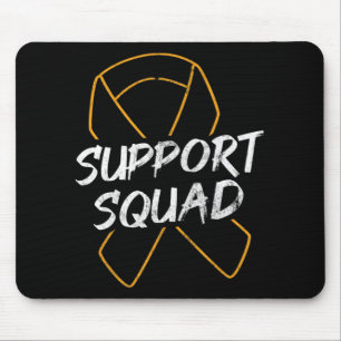 Support Squad Leukaemia Cancer Leukaemia Awareness Mouse Pad