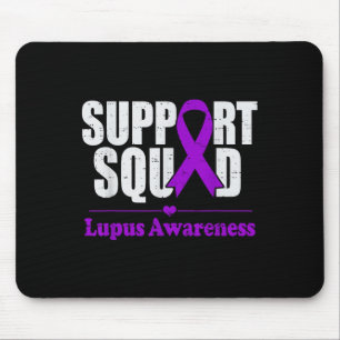Support Squad Lupus Awareness Purple Autoimmune Di Mouse Pad