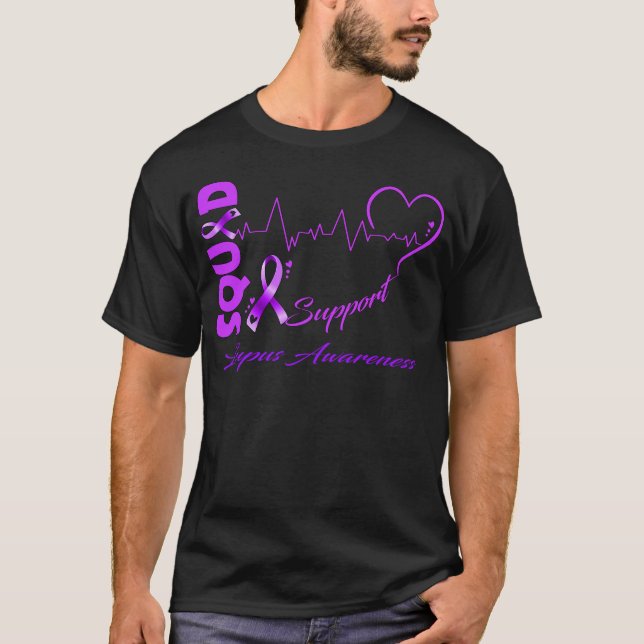 Support Squad LUPUS AWARENESS T-Shirt (Front)