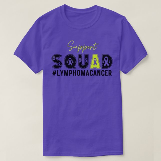 Support Squad Lymphoma 12 T-Shirt (Design Front)