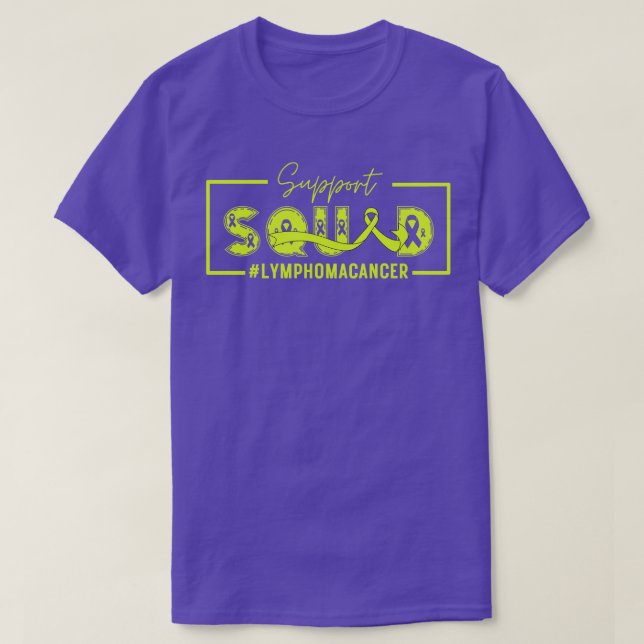 Support Squad Lymphoma 14 T-Shirt (Design Front)