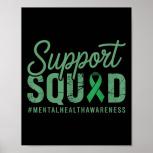 Support Squad May Mental Health Awareness Poster